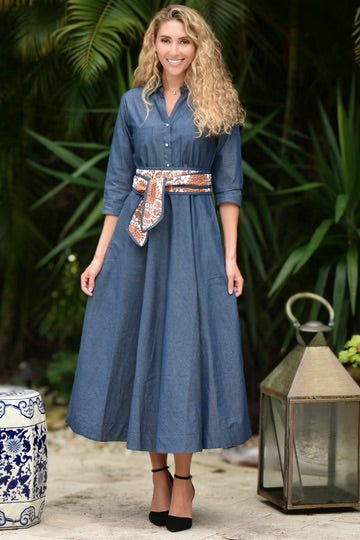 Desert Dress Denim by Just Darviny