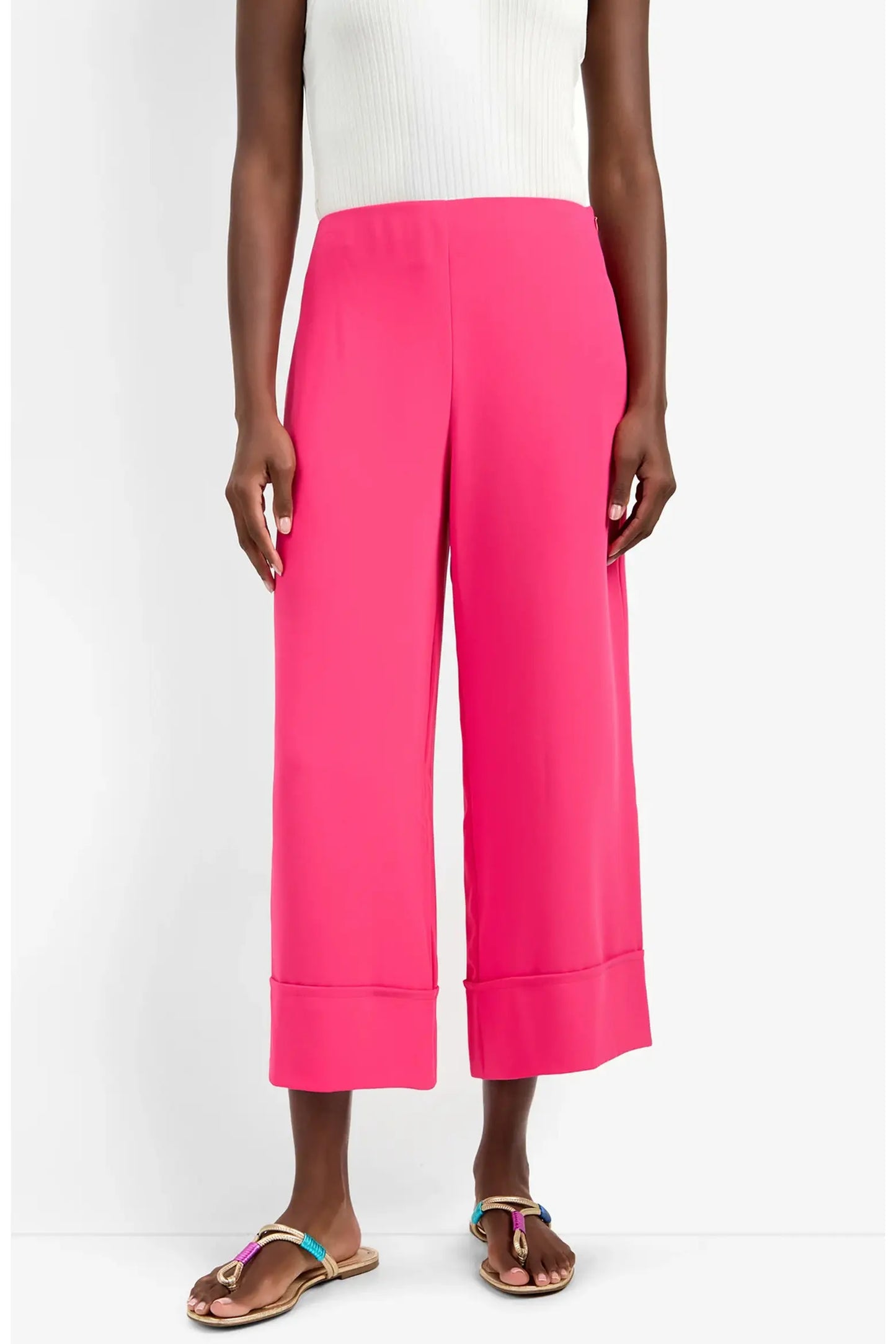 Bahooka Pant in Pitaya Pink by Trina Turk