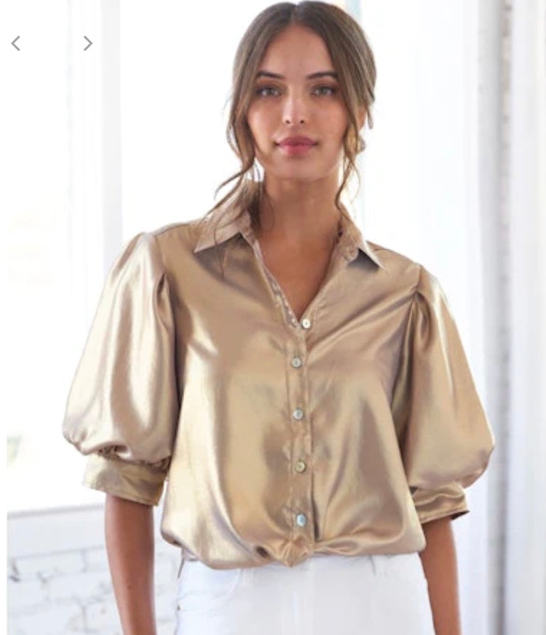 Bomba Shirt Matte Gold by Finley