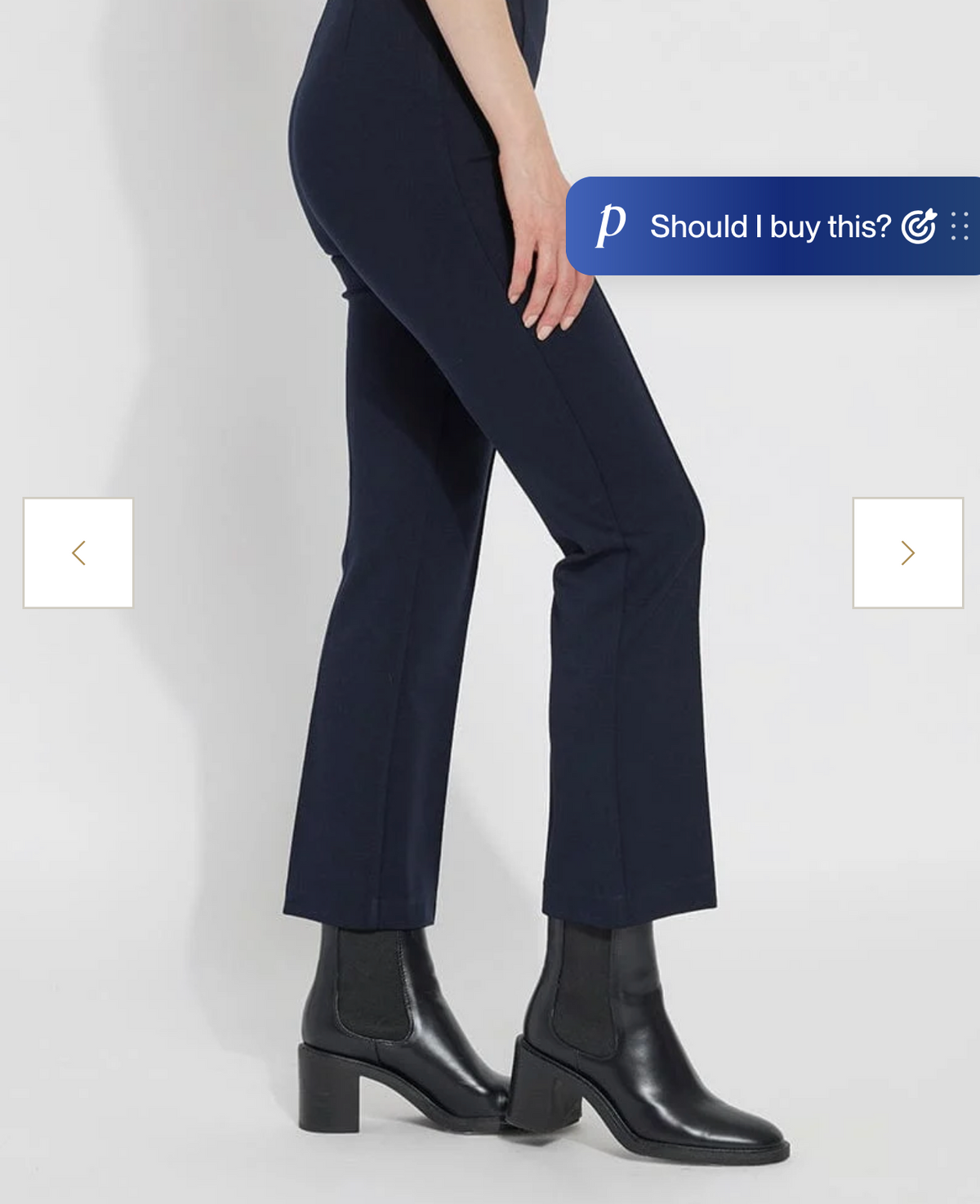 Ankle Elysse Pant in Double Espresso by Lysse 3269