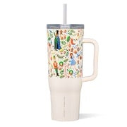 Holiday Cruiser Tumbler with Straw in Rifle Paper Nutcracker by Corkcicle