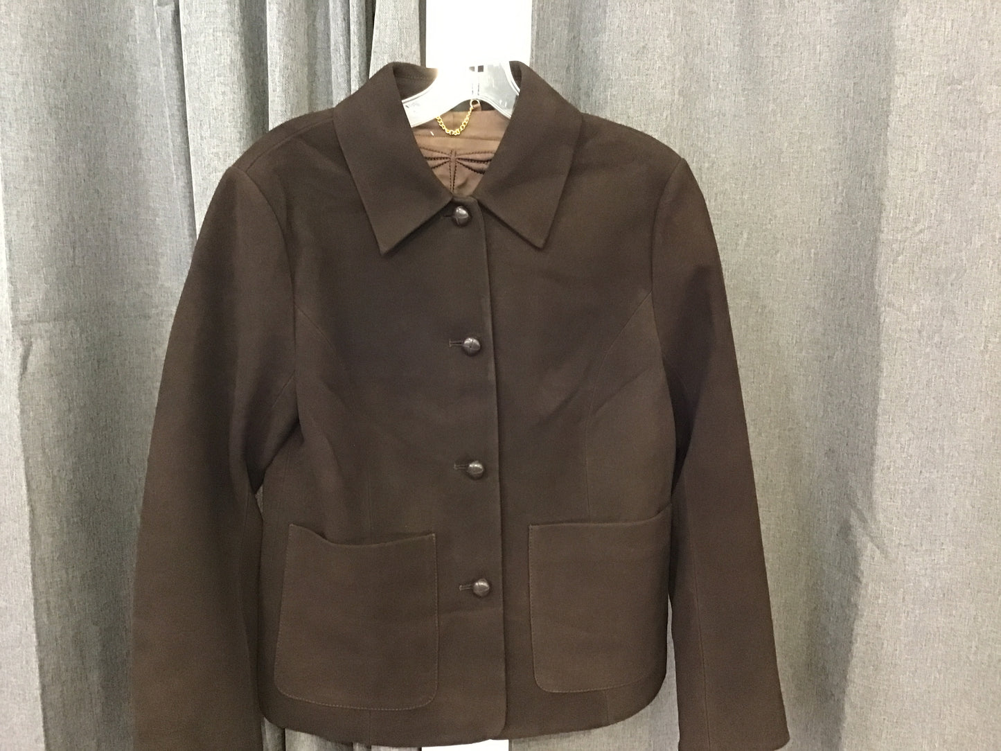 Corey Lamb Suede Jacket in Bison Brown by Tyler Boe