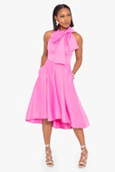 Ara Cocktail Dress in Pink Wink by Black Halo