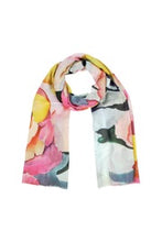 Load image into Gallery viewer, Kinross Bold Blossoms Scarf
