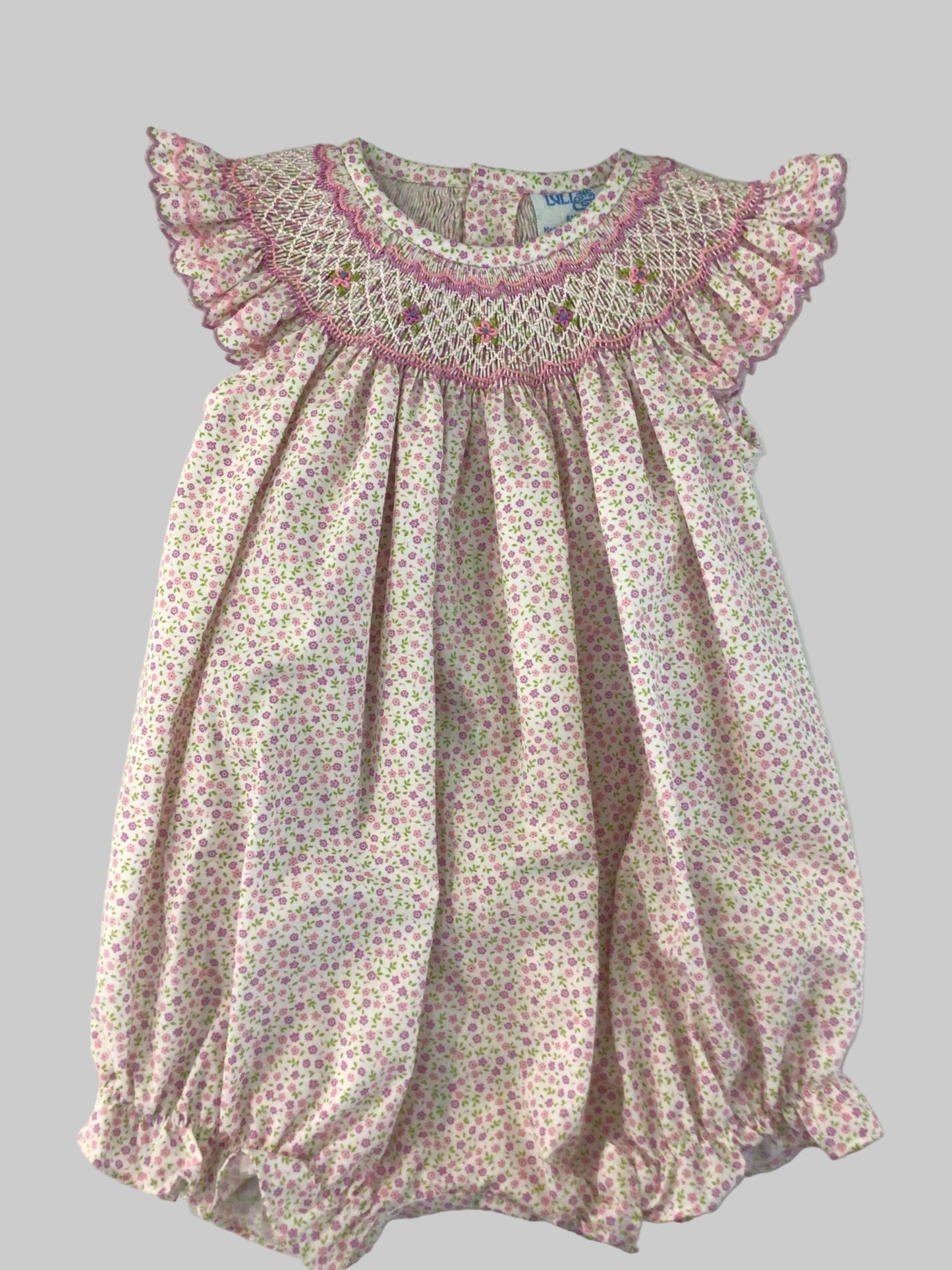 Miniflowers Feston Pink Bubble by Luli & Me by Maria Castro
