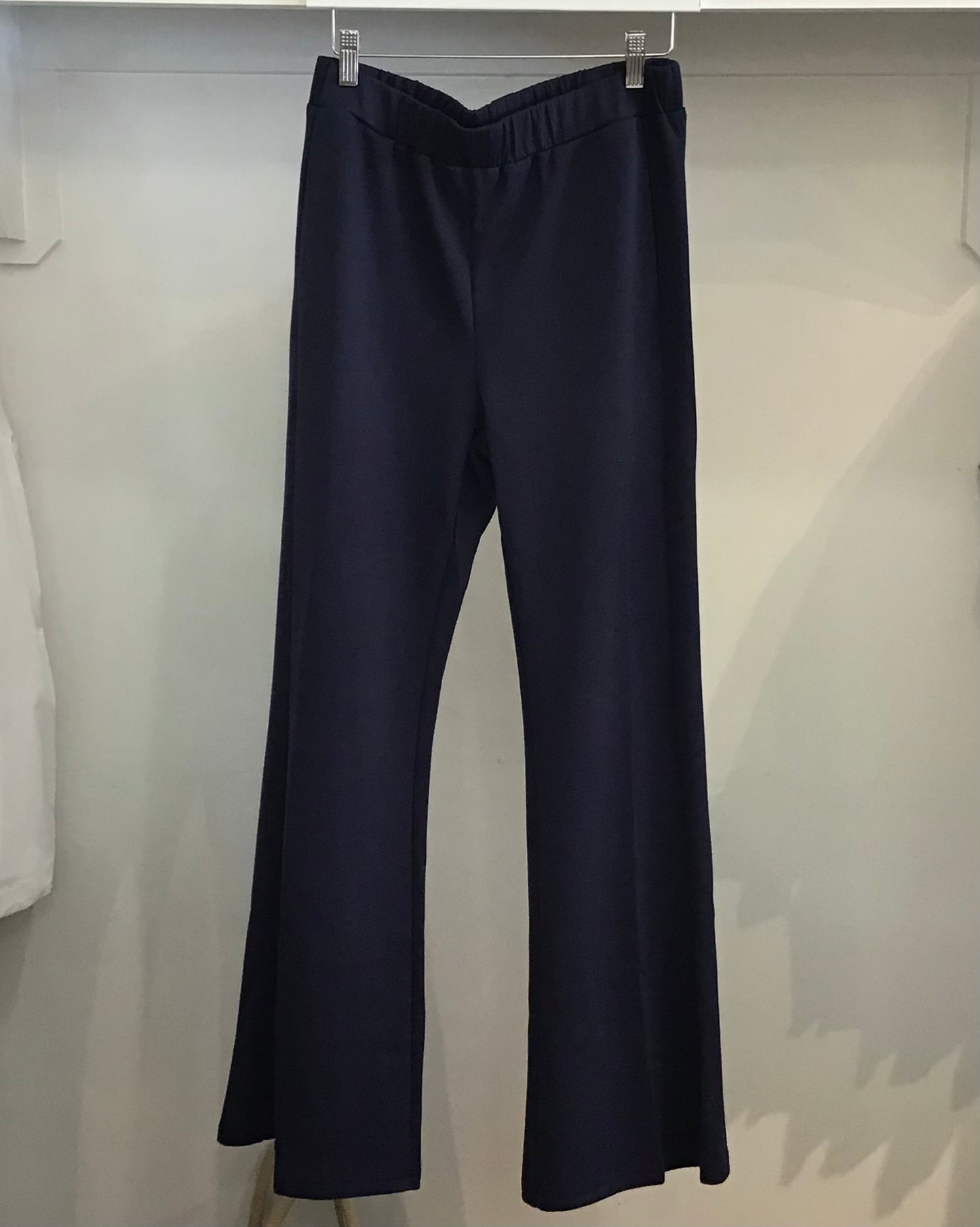 Butter Modal Fitted Flare Pant (Rumi/50134) in Navy by P Cill