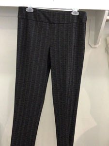 Wide Waist Ankle Pant in Sharkskin by Estelle and Finn