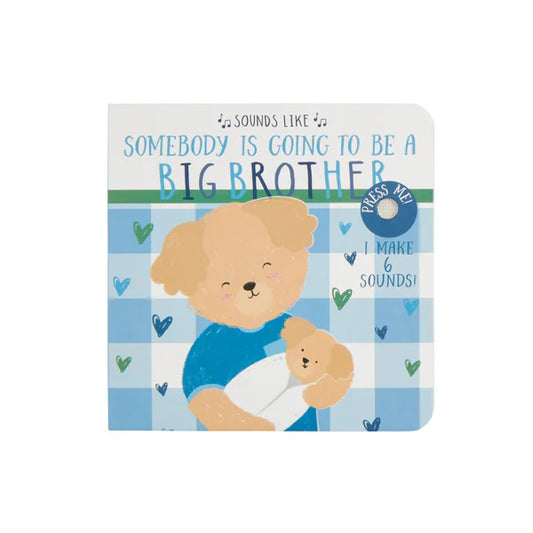 Somebody Is Going To Be A Big Brother Book by Mudpie