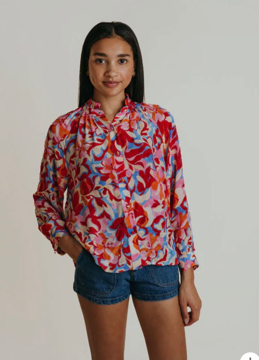 Perry Top in Caribbean Bloom by LaRoque