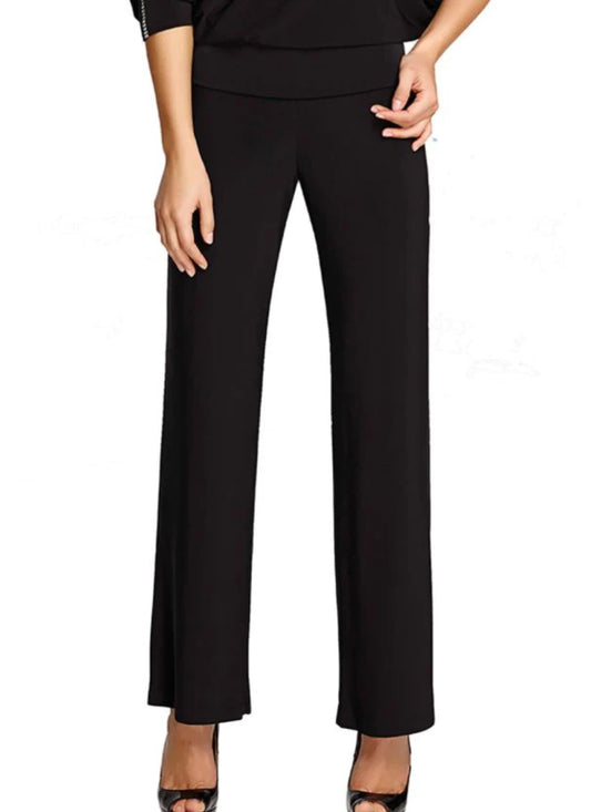 Black Knit Pant (006) by Frank Lyman