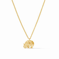 Elephant Necklace in Gold by Julie Vos