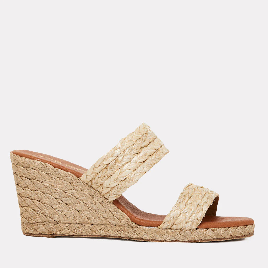 Nolita Raffia Wedge by Andre Assous