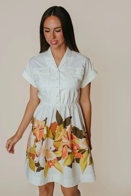 Birkin Dress in Isla Floral by LaRoque