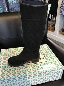 Wentworth Rain Boot in Black by Charleston Shoe Company