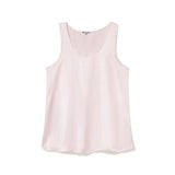 Laura Satin Cami With Pleated Back in Blush by PJ Dreamwear