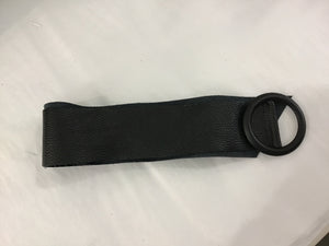 Leather Belt in Black by BC Bags