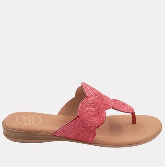 Nikky Sandal in Fuchia by André Assous