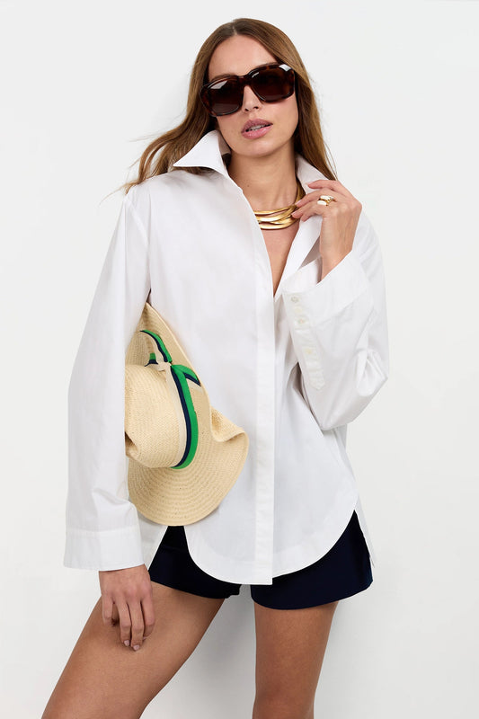 Olona Swing Top in  White by Trina Turk