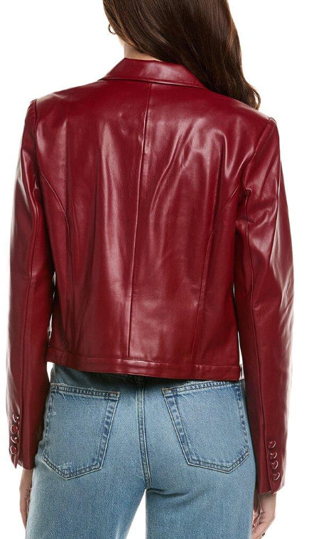 Kindra Coat in Cranberry by Flora Bea