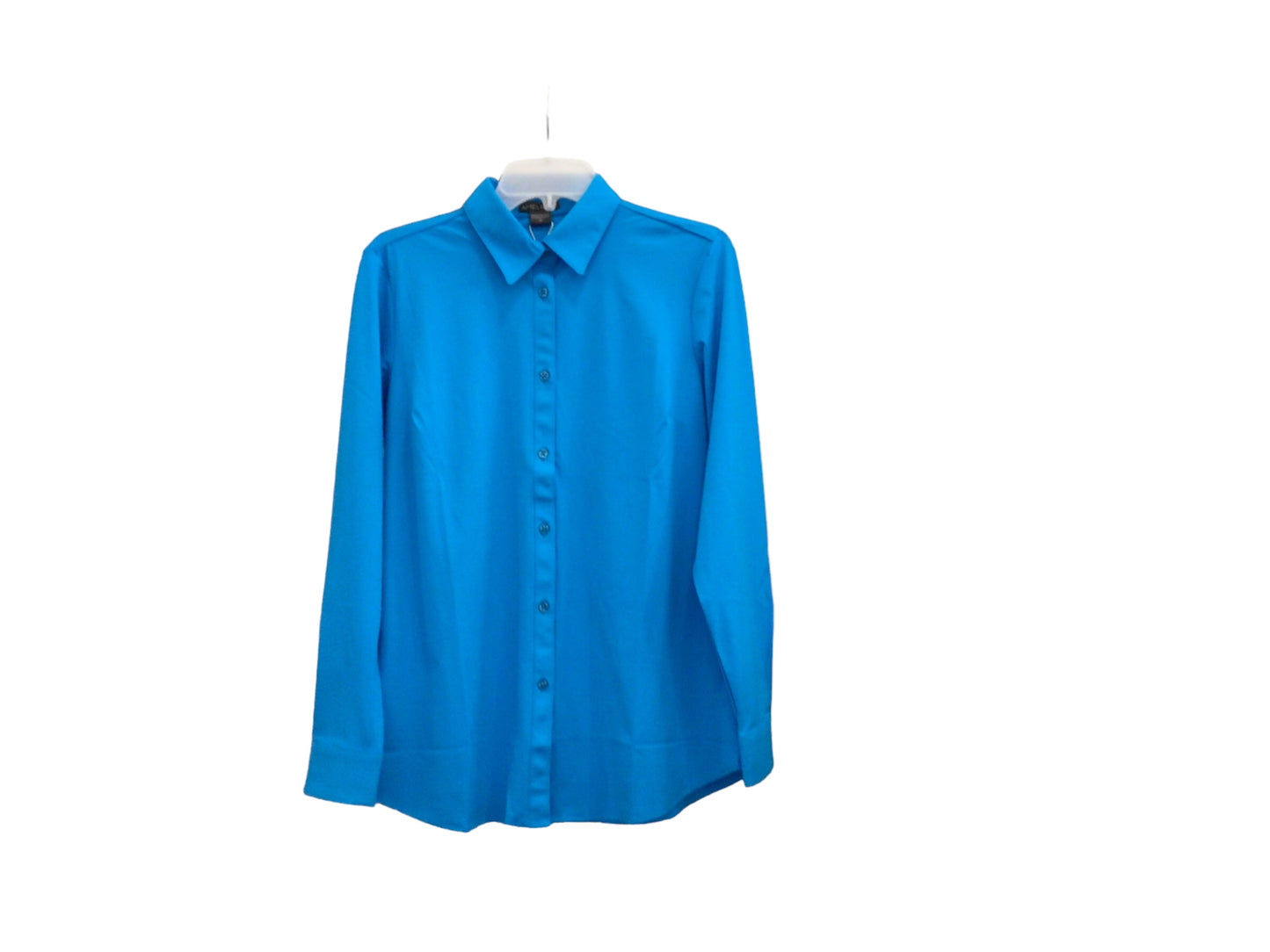 The Sullivan Long Sleeve Button Up Shirt in Turquoise by Ameliora