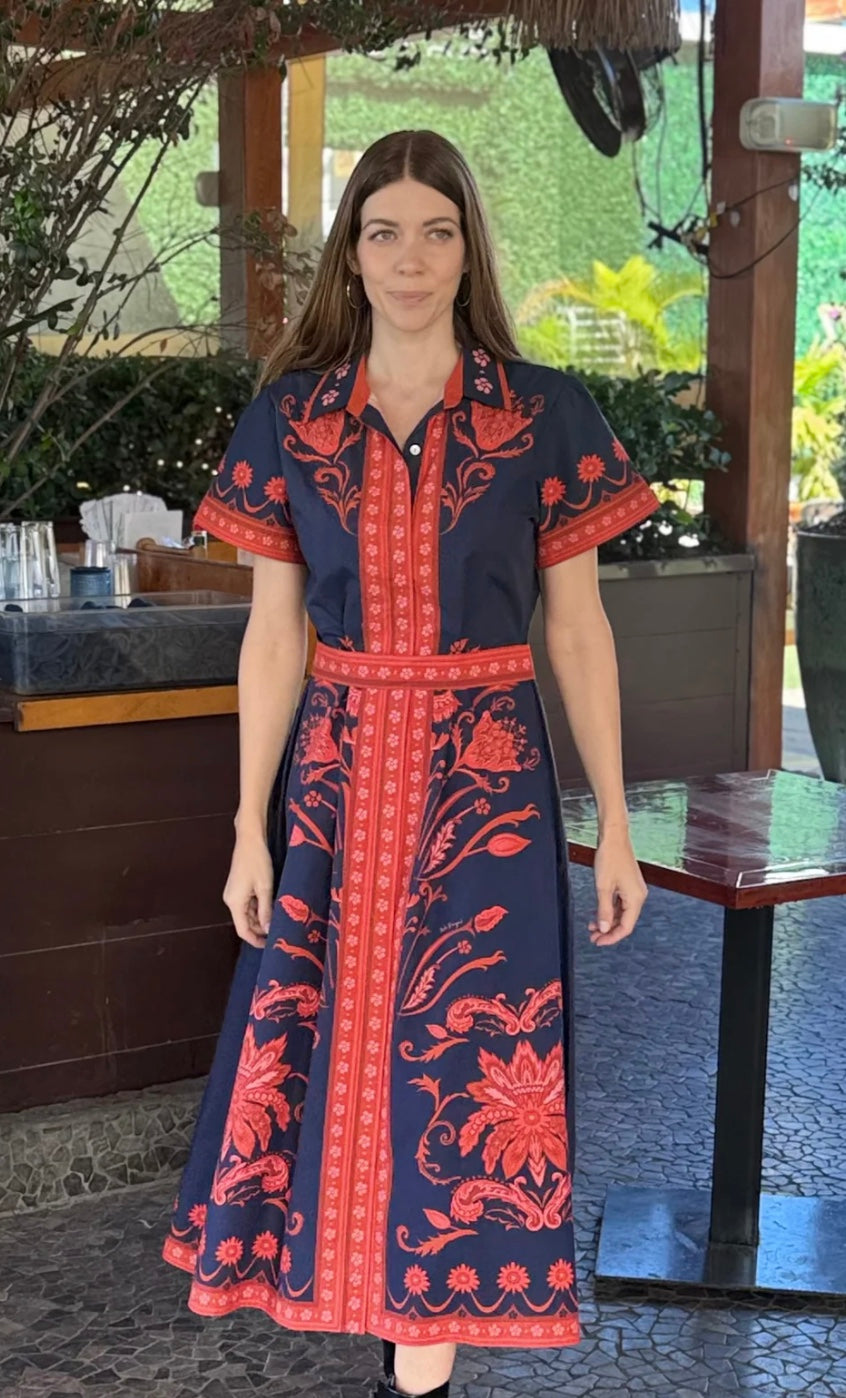 Chelsea Maxi in Baltimore Navy by Isla Payal