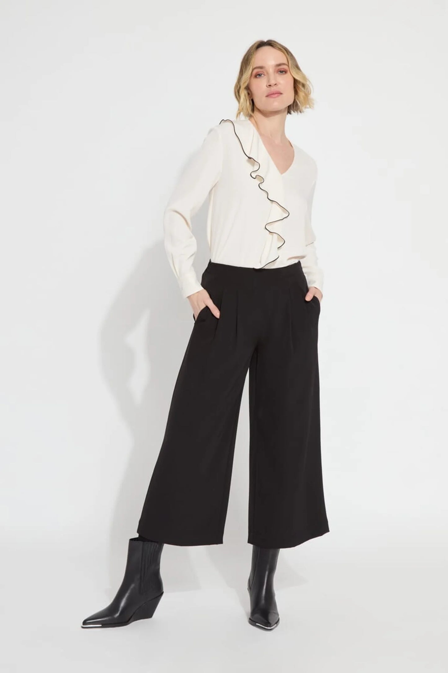 Marianne Ruffle Blouse by Lysse