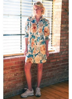 Miller Dress Terra Floral by Finley