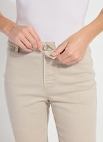 Estelle Everyday Flare Denim in Asutex by Lysse #3813