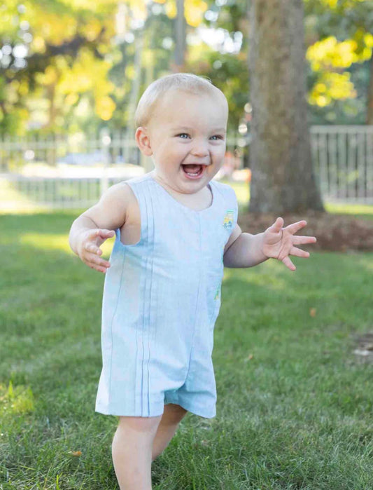 Linen - look  Shortail with Trains by Florence Eiseman