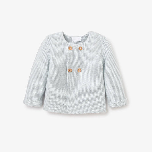 Sofia and Finn Blue Cardigan by Elegant Baby