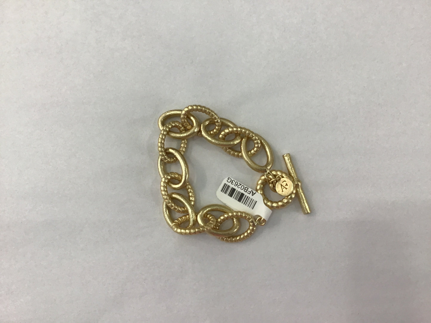 Gold Link Bracelet by Poshabilities