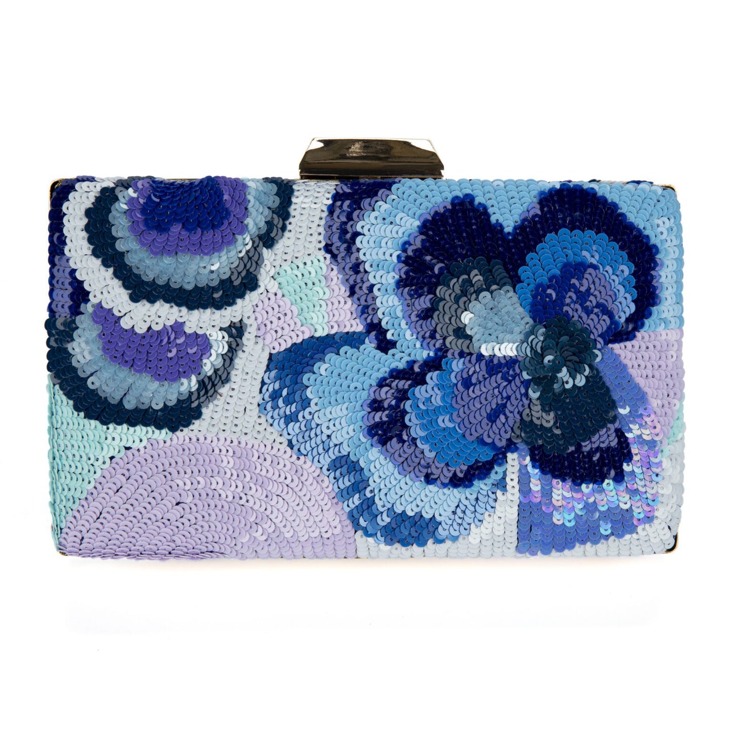 Rayna Blue Clutch by SamSer