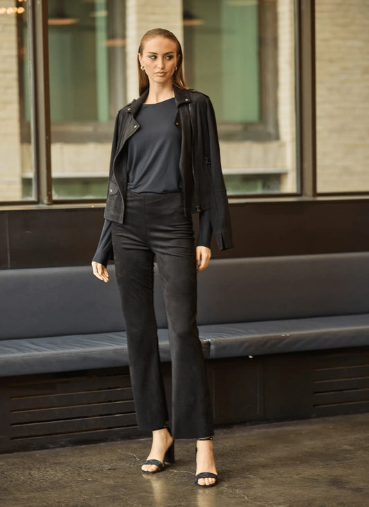 Jesse Vegan Suede Baby Boot by Lyssé