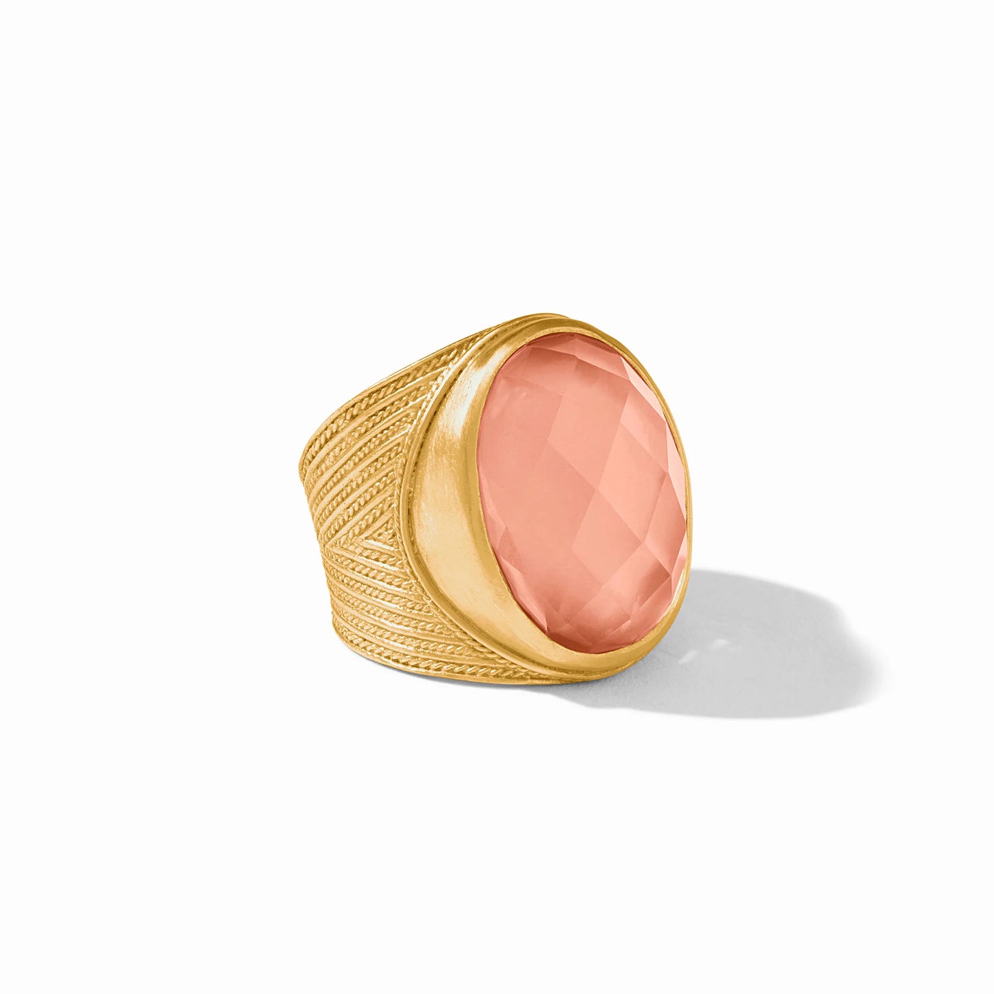 Verona Statement Ring in Iridescent Melon by Julie Vos
