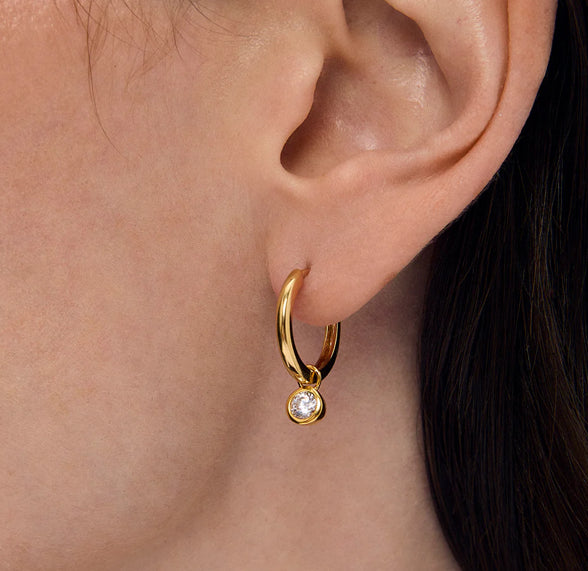 Orsay Huggie Hoops by Dean Davidson