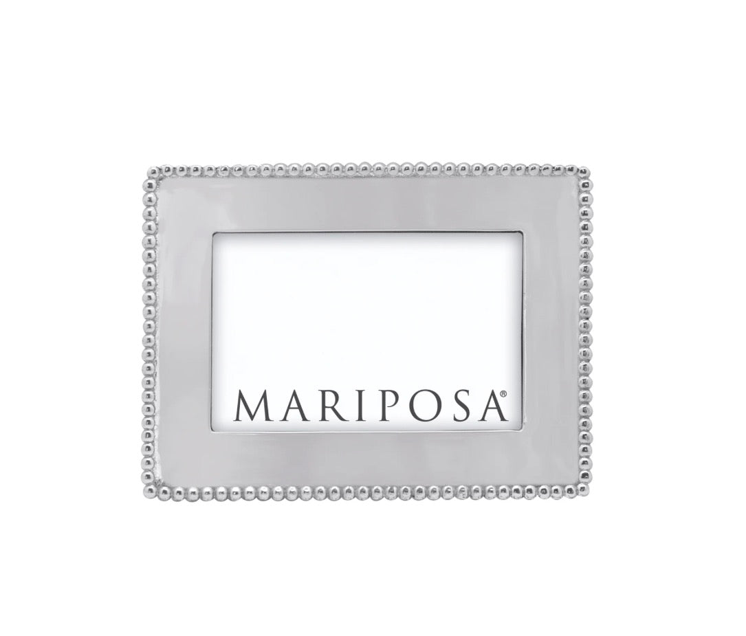 Beaded 4x6 Engravable Frame