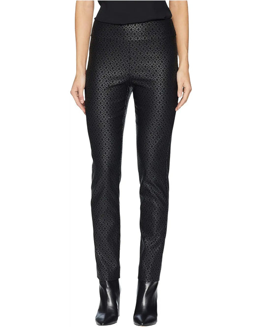 Pleather Pant in Black by Krazy Larry