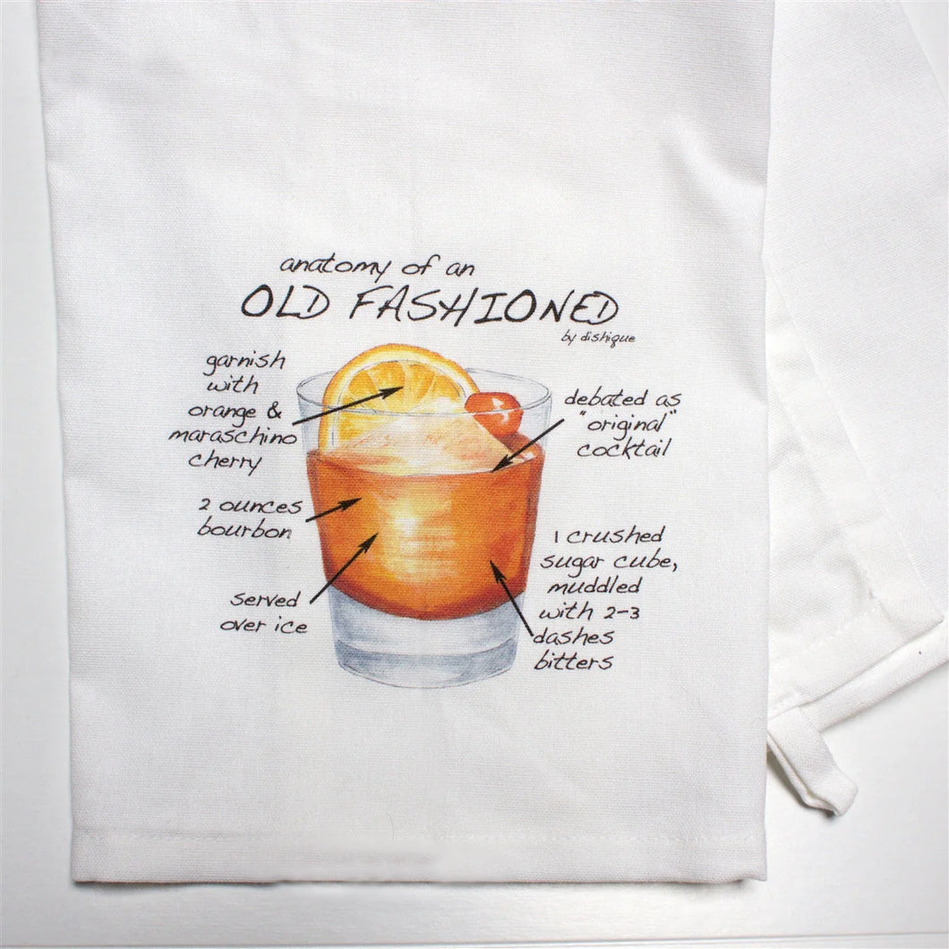 Anatomy Of An Old Fashioned Hand Towel by Dishique