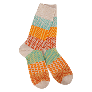 Wheat socks by Crescent Sock Co