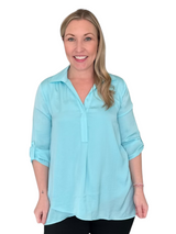 Airflow Blouse in Turk by Renuar