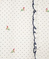 Rosebud 2-Way-Zip Footed One-Piece and Headband by Little Me
