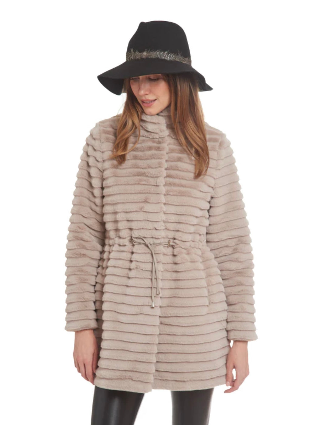 Fabiana Coat in Almond by Patty Kim