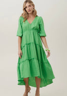 Dreamworthy Dress in Green by Trina Turk Out of Office