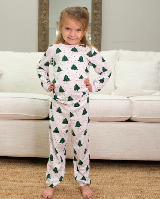 Kid’s Noble Fir Long Sleeve Pajamas by Royal Standard