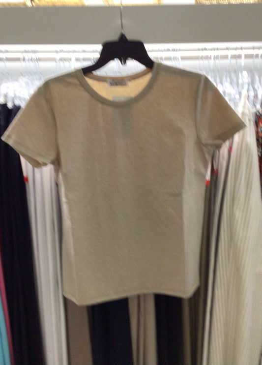 T-shirt in Beige by ILinen