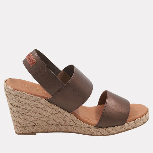 Allison Bronze Sandal by Andre Assous