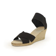 Cannon Wedge in Black by Charleston Shoe Company