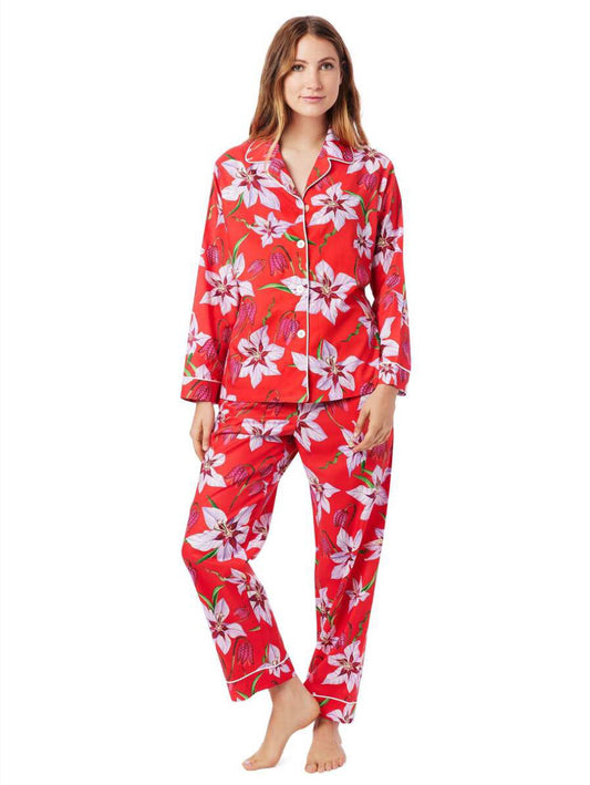 Eden Scarlet Luxe Pima Pajama by The Cat’s Pajamas