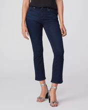 Load image into Gallery viewer, Shelby Mid Rise Slim Crop Flare Jean in Telluride by Paige Denim Denim
