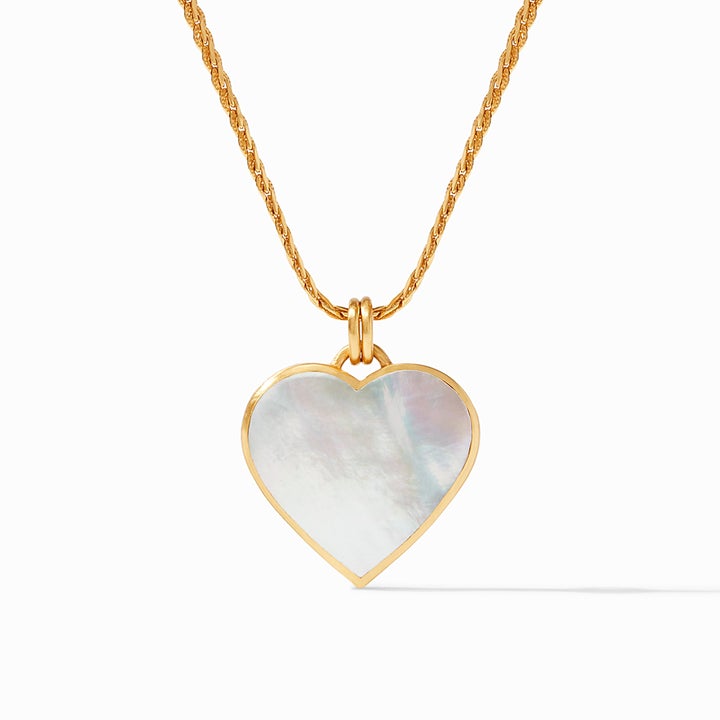 Heart Pendant Mother of Pearl by Julie Vos